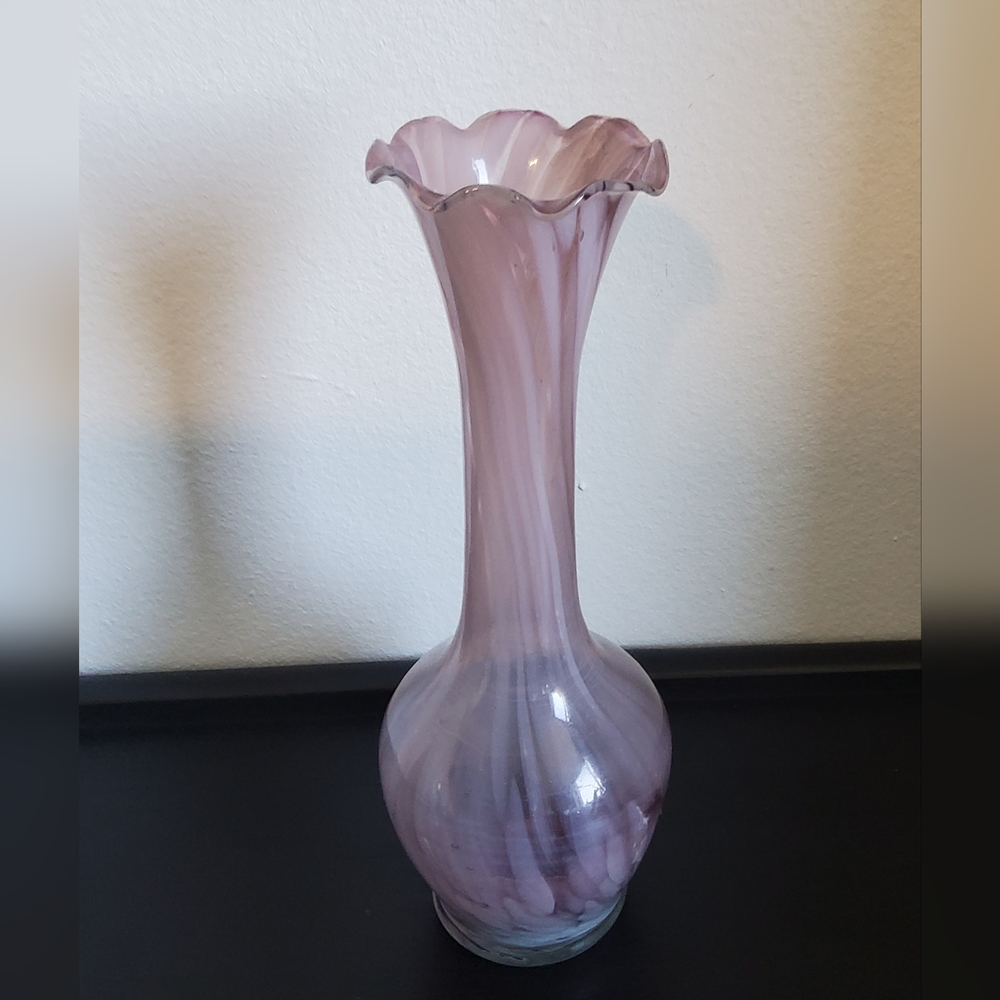 Vintage Bud Glass Vase